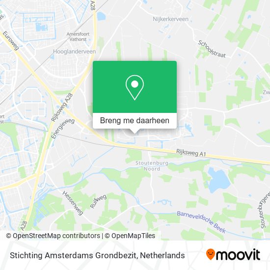 Stichting Amsterdams Grondbezit kaart