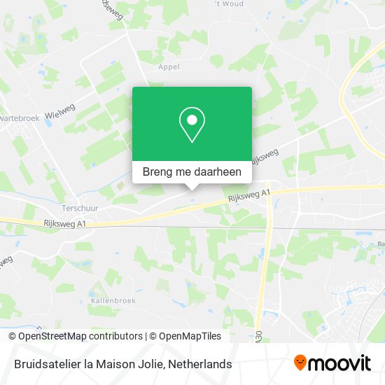 Bruidsatelier la Maison Jolie kaart
