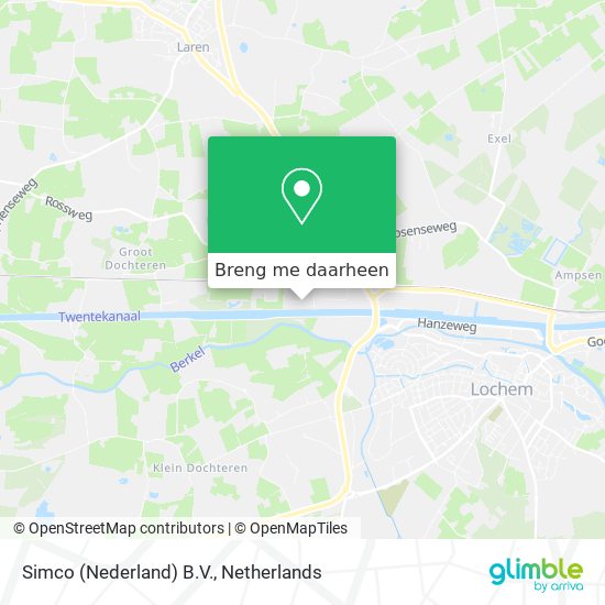 Simco (Nederland) B.V. kaart