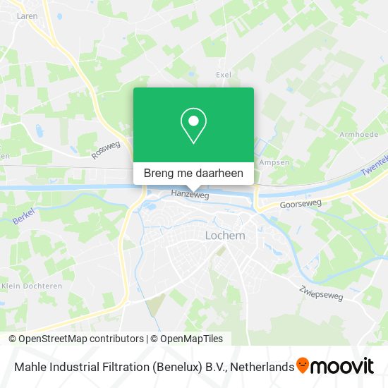 Mahle Industrial Filtration (Benelux) B.V. kaart