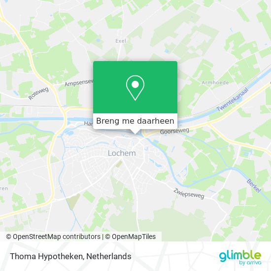 Thoma Hypotheken kaart
