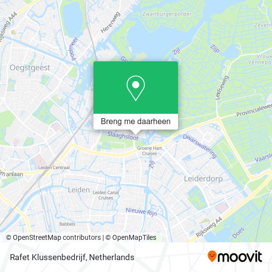 Rafet Klussenbedrijf kaart