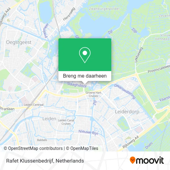 Rafet Klussenbedrijf kaart