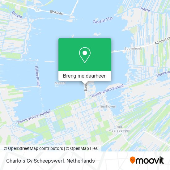 Charlois Cv Scheepswerf kaart