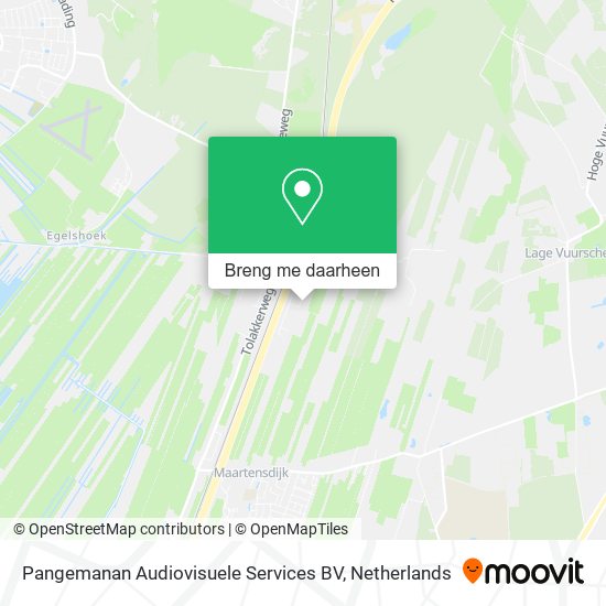Pangemanan Audiovisuele Services BV kaart