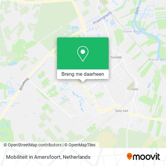 Mobiliteit in Amersfoort kaart