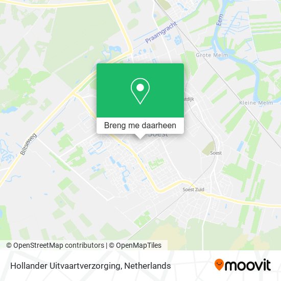 Hollander Uitvaartverzorging kaart