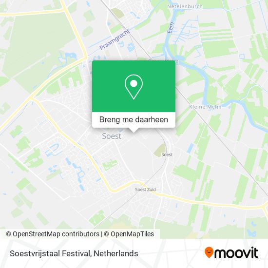 Soestvrijstaal Festival kaart