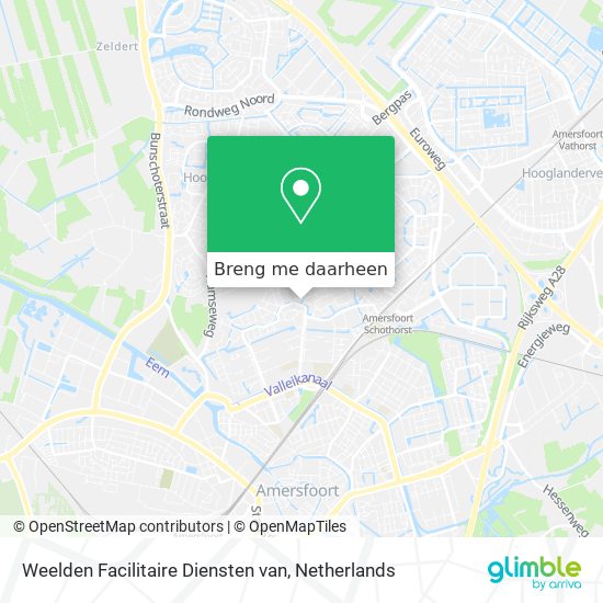 Weelden Facilitaire Diensten van kaart