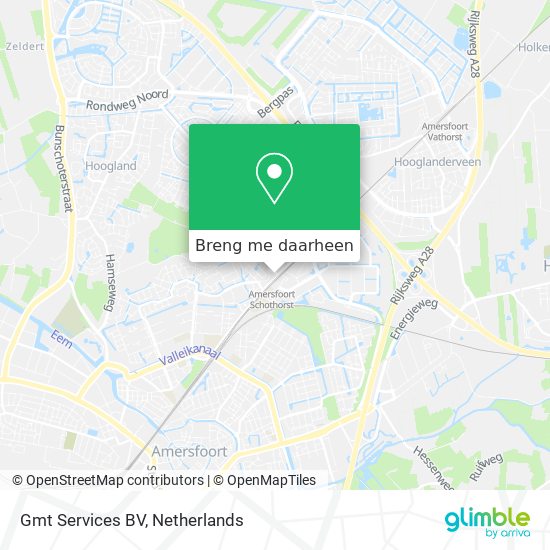 Gmt Services BV kaart