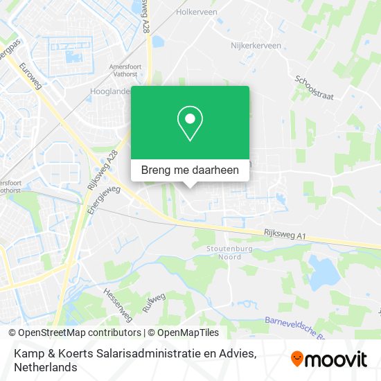 Kamp & Koerts Salarisadministratie en Advies kaart