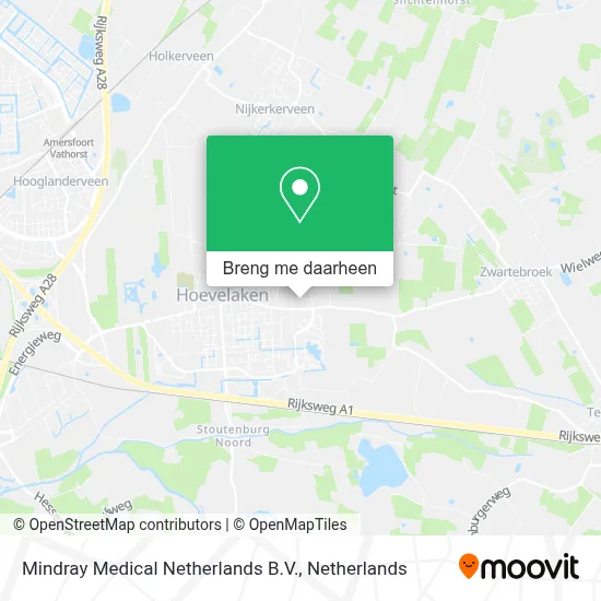 Mindray Medical Netherlands B.V. kaart