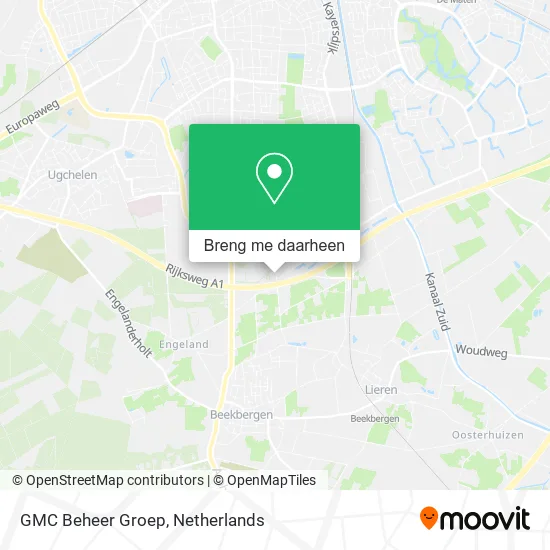 GMC Beheer Groep kaart