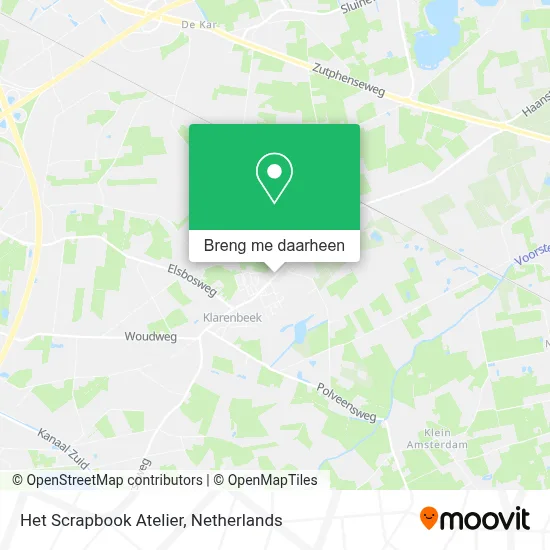 Het Scrapbook Atelier kaart