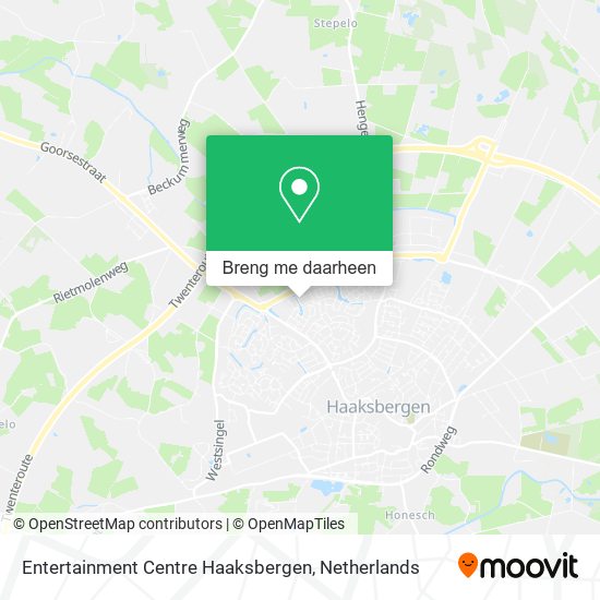 Entertainment Centre Haaksbergen kaart