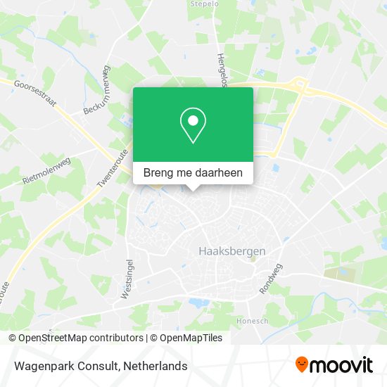 Wagenpark Consult kaart