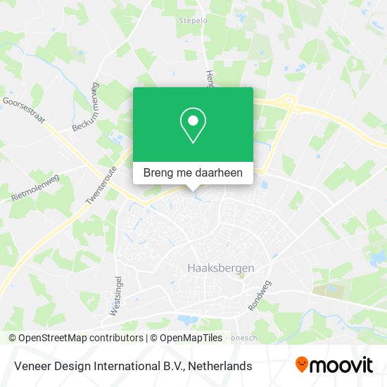 Veneer Design International B.V. kaart