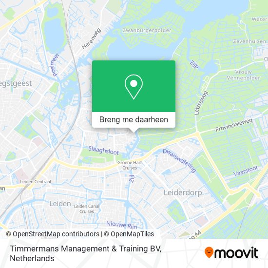 Timmermans Management & Training BV kaart