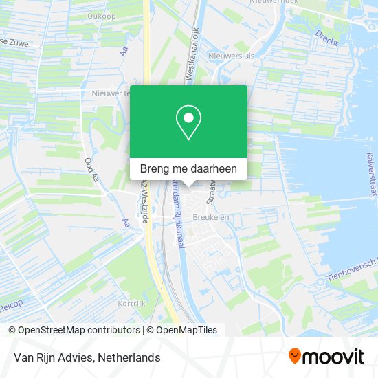 Van Rijn Advies kaart