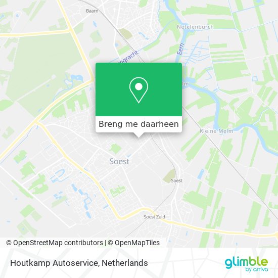 Houtkamp Autoservice kaart