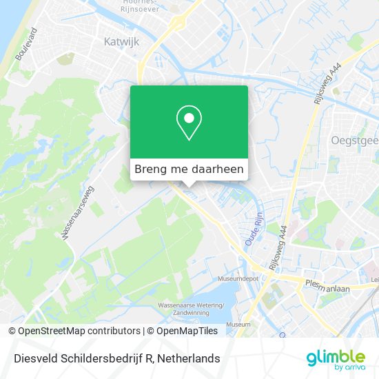 Diesveld Schildersbedrijf R kaart