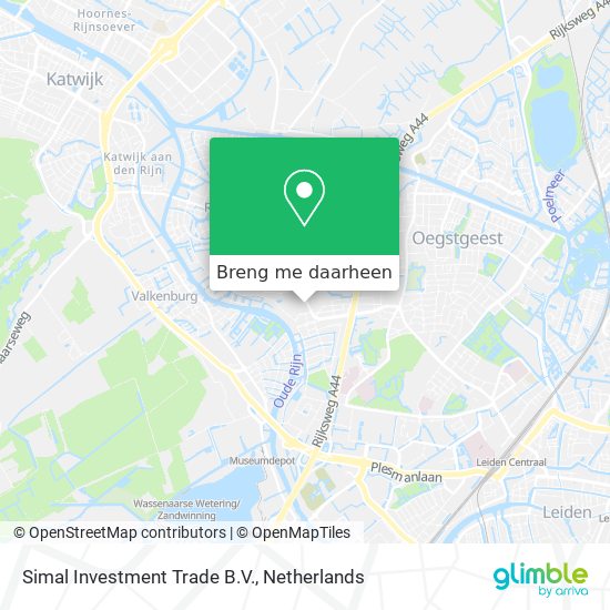 Simal Investment Trade B.V. kaart