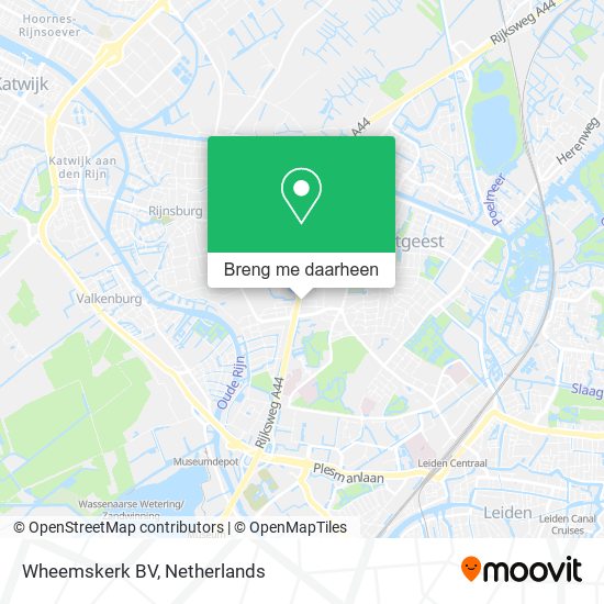 Wheemskerk BV kaart