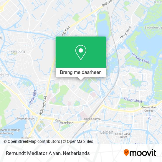 Remundt Mediator A van kaart