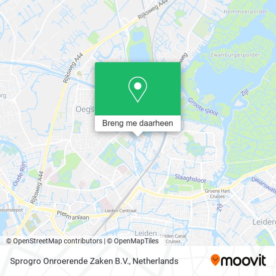 Sprogro Onroerende Zaken B.V. kaart
