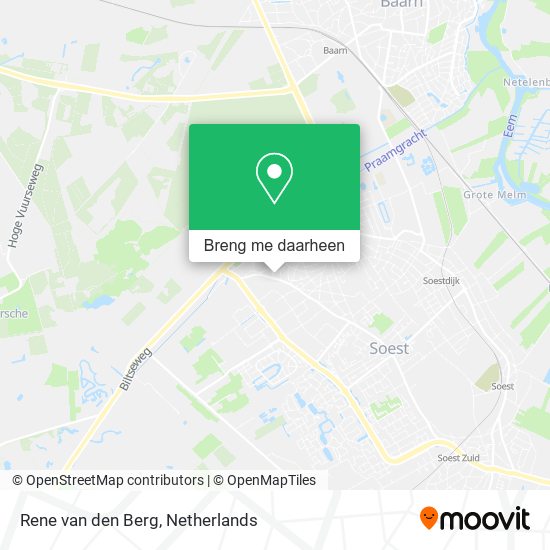 Rene van den Berg kaart