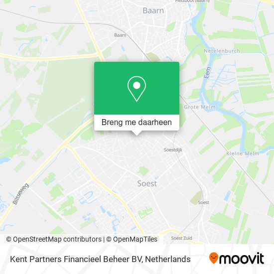 Kent Partners Financieel Beheer BV kaart