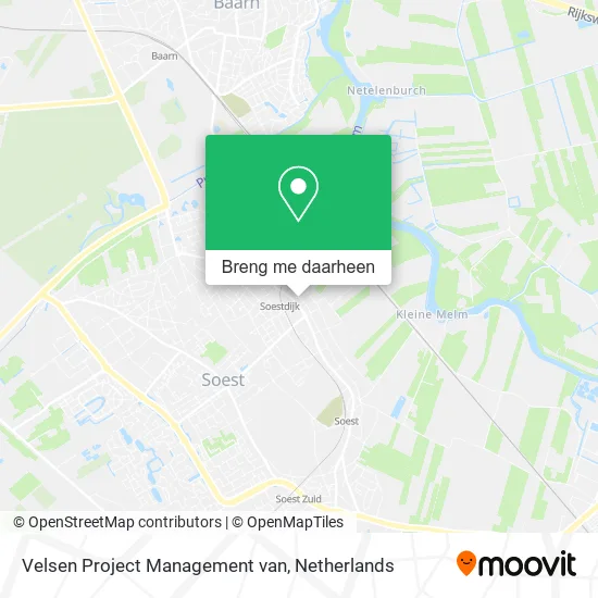 Velsen Project Management van kaart