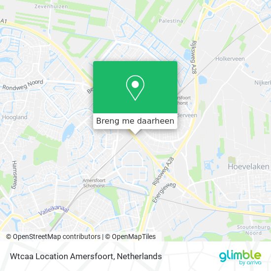 Wtcaa Location Amersfoort kaart