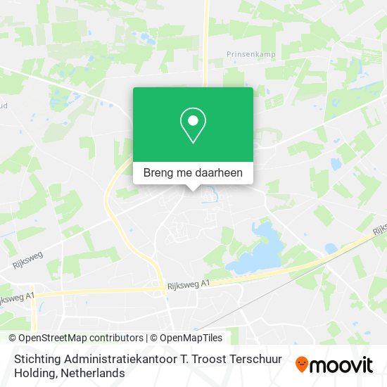 Stichting Administratiekantoor T. Troost Terschuur Holding kaart