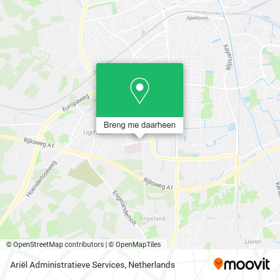 Ariël Administratieve Services kaart