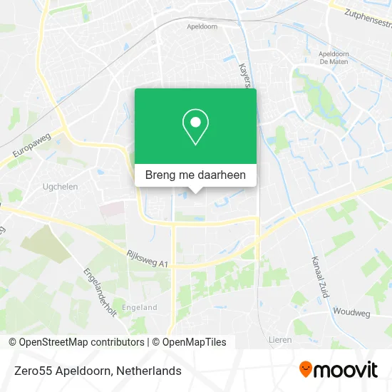 Zero55 Apeldoorn kaart