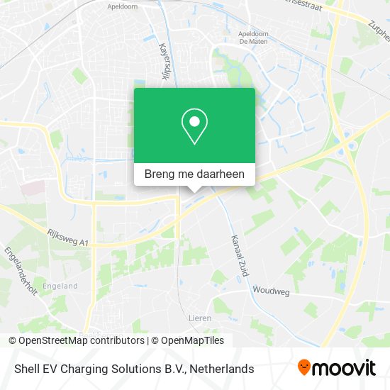 Shell EV Charging Solutions B.V. kaart