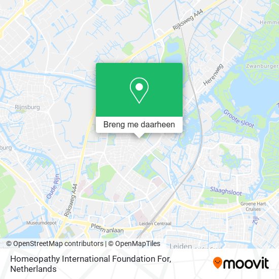 Homeopathy International Foundation For kaart