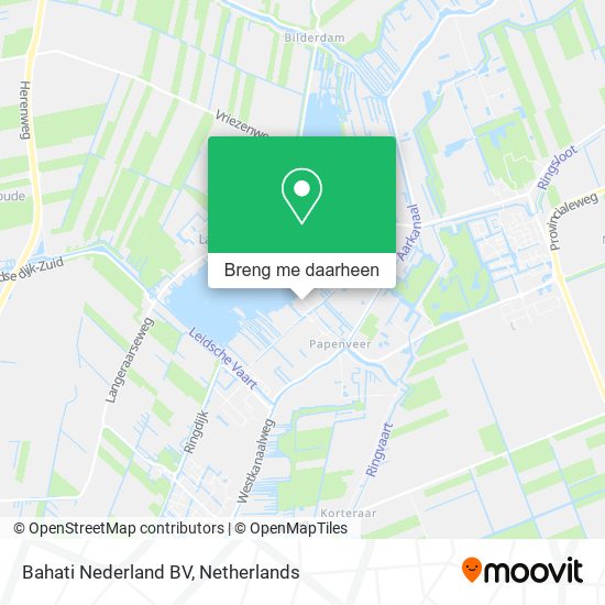 Bahati Nederland BV kaart