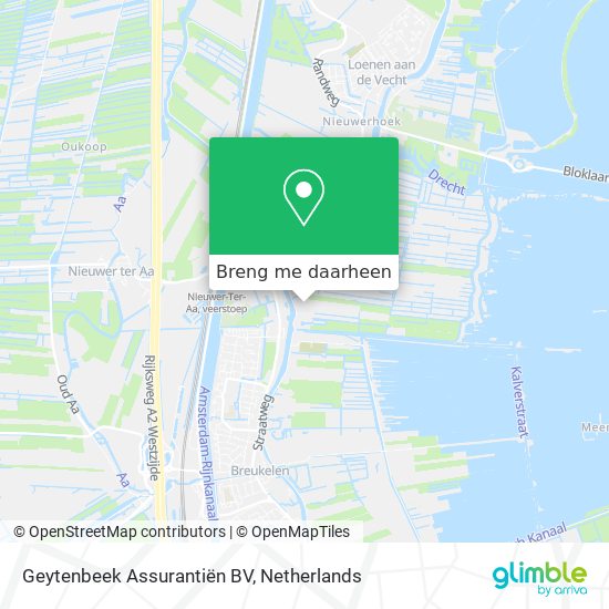 Geytenbeek Assurantiën BV kaart