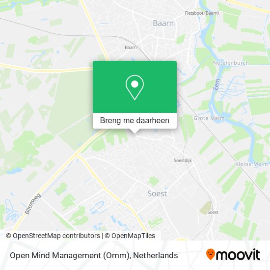 Open Mind Management (Omm) kaart