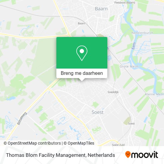 Thomas Blom Facility Management kaart