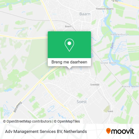 Adv Management Services BV kaart