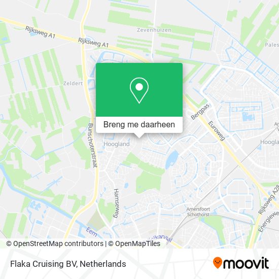 Flaka Cruising BV kaart