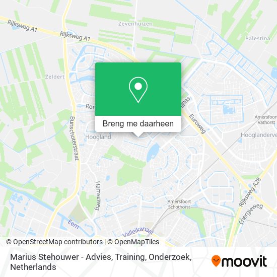 Marius Stehouwer - Advies, Training, Onderzoek kaart