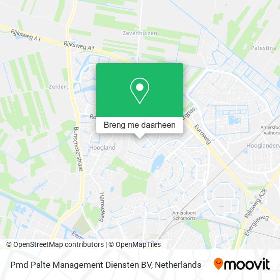 Pmd Palte Management Diensten BV kaart