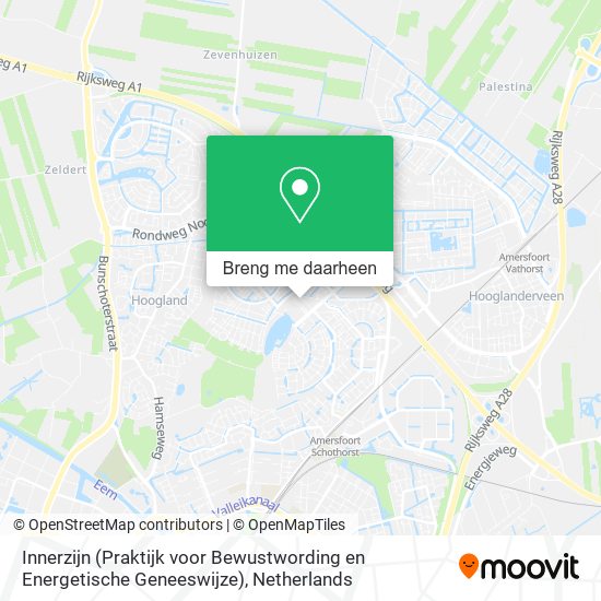 Innerzijn (Praktijk voor Bewustwording en Energetische Geneeswijze) kaart