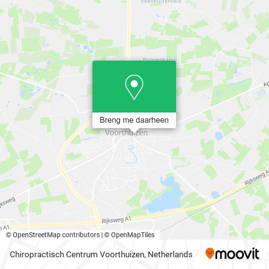 Chiropractisch Centrum Voorthuizen kaart
