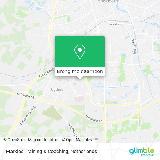 Markies Training & Coaching kaart