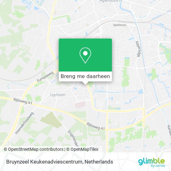 Bruynzeel Keukenadviescentrum kaart